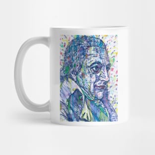 FICHTE watercolor and ink portrait Mug